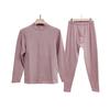 Mens Womens Cotton Thermal Underwear Set Fleece Lined Warm Base Layer Top Bottom Winter