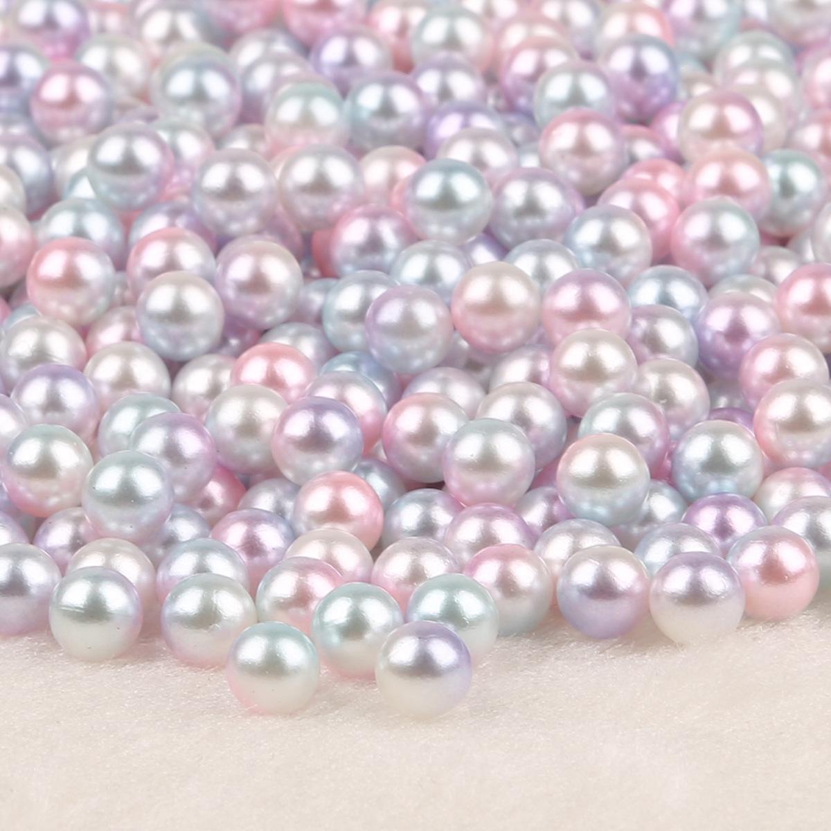 

Переливающиеся АБС имитация жемчуга бусины 4-10 мм для DIY украшения 10mm, 25g/bag, ~50 pieces