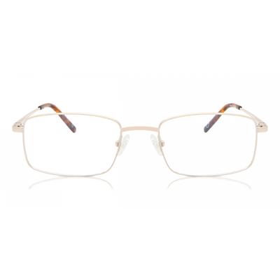 Full Rim Rectangle Gold Smartbuy Collection Boe Tt 144 001 Fashion Unisex Eyeglasses