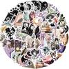 10/30/50pcs Vintage Goth Magic Witch Crystal Stickers Boho Aesthetic Decal for Stationery Luggage Phone Cool Cartoon Sticker Toy