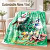 Coperta di Flanella con Testo Personalizzato Stampa Diddl Calda Accogliente Coperta Casa Divano Biancheria da Letto