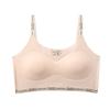 Girls' underwear development period small vest primary school girls' children's bra one-two stage thin one-piece without steel ring