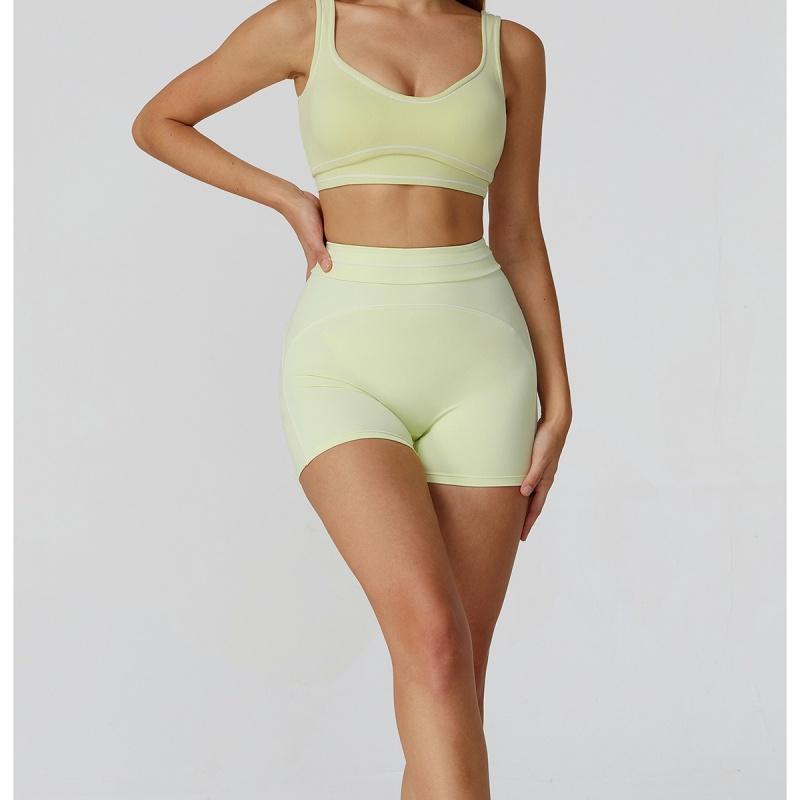Women High Waist Workout Shorts Fitness Yoga Lift Butt Fitness Ladies Yoga Gym Running Summer Short Pants