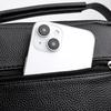 Neue Herren Umhängetaschen PU-Leder Hohe Qualität Tragetasche Mode Business Umhängetasche Retro Ledertaschen Bauchtasche