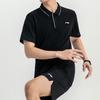Li-Ning Cool Dry Short Sleeve Polo Shirt Unisex Tops Black APLV053-1