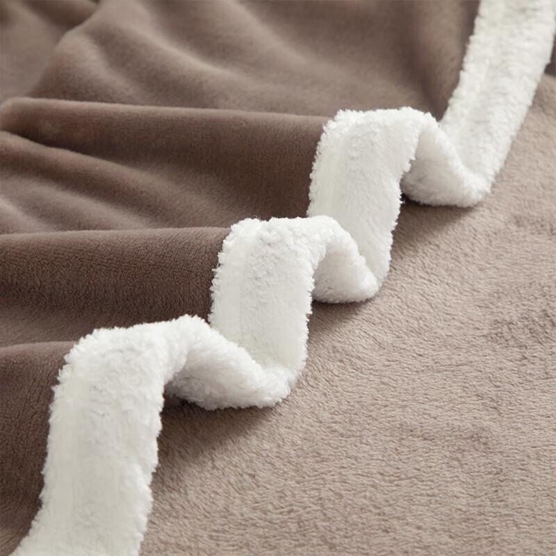 Starry Coffee Flannel Velvet Blanket