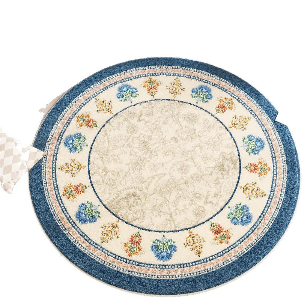 American Style Imitation Cashmere Rug: Dirt-Resistant, Non-Slip, Easy-Care Carpet for Living Room & Bedroom