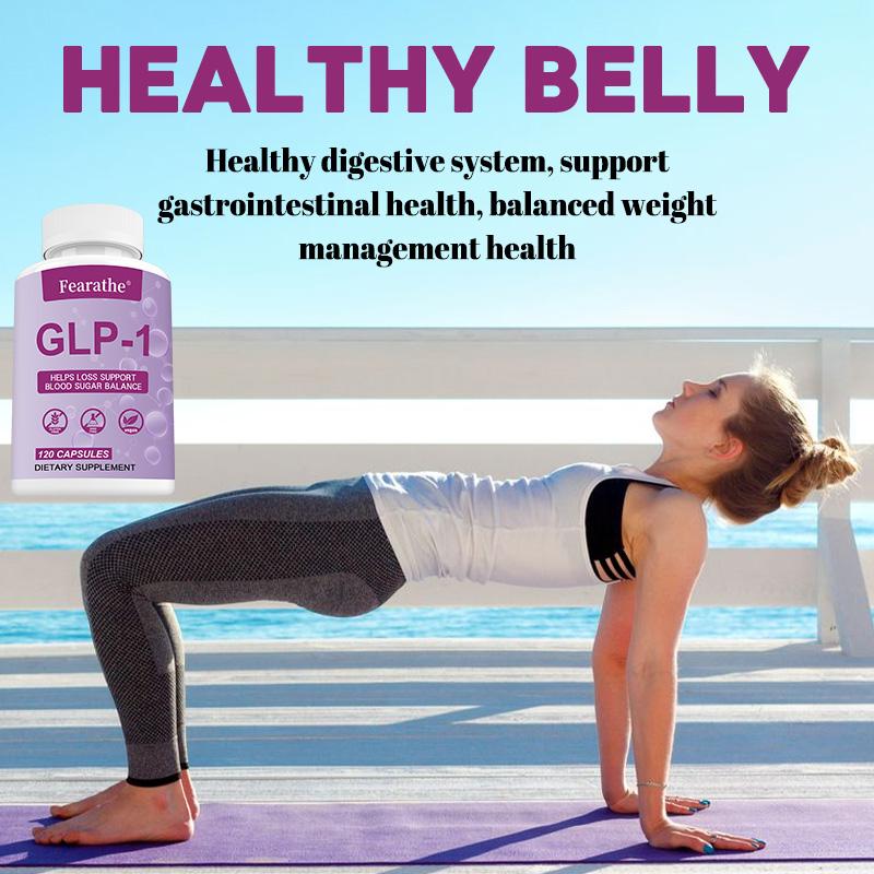 GLP-1 capsules containing berberine help with weight management and blood glucose balance improve metabolism120 vegetarian capsules
