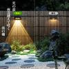 PUAIDA Solar Outdoor Garden Nameplate IP65 Solar LED Lights for Outdoor High Automatic Easy Suitable for Outdoor Front Parking and Changing Set of 2