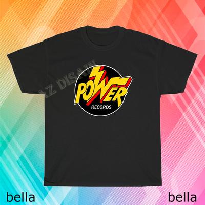 New Power Records Logo T-Shirt Funny Size S To 5XL