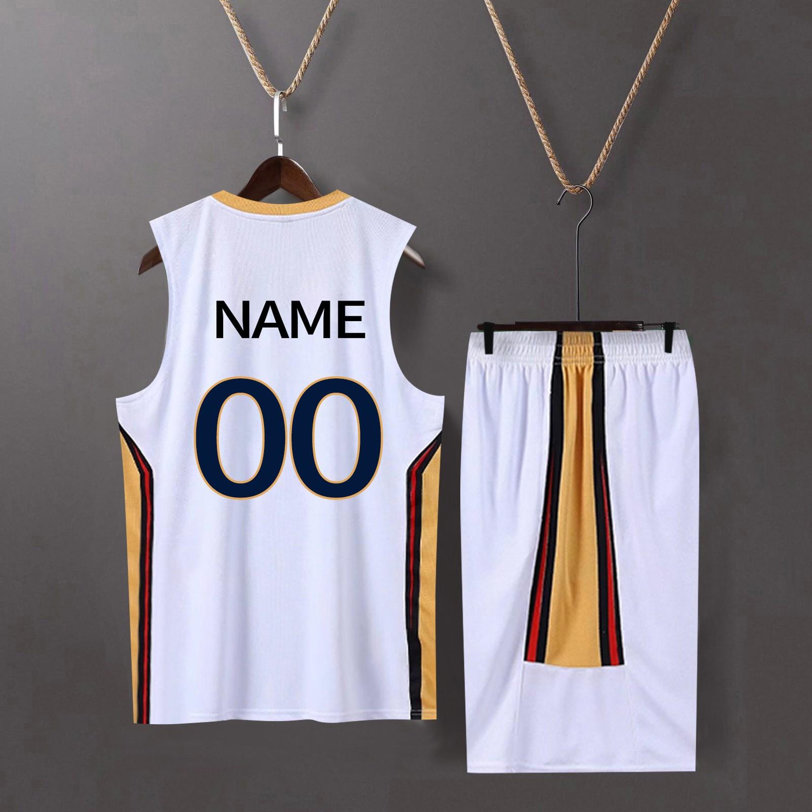 

Имя/номер баскетбольной командыИндивидуальная одеждаДетский баскетбольный костюмКлассические топы + штаныБаскетбольные майкиКомплект костюмов M белый