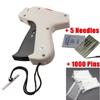 Kleidung Kleidungsstück Preisetikett Etikettieretikett Werkzeuge Maschine&5 Stahlnadeln&1000 Widerhaken 1 Satz
