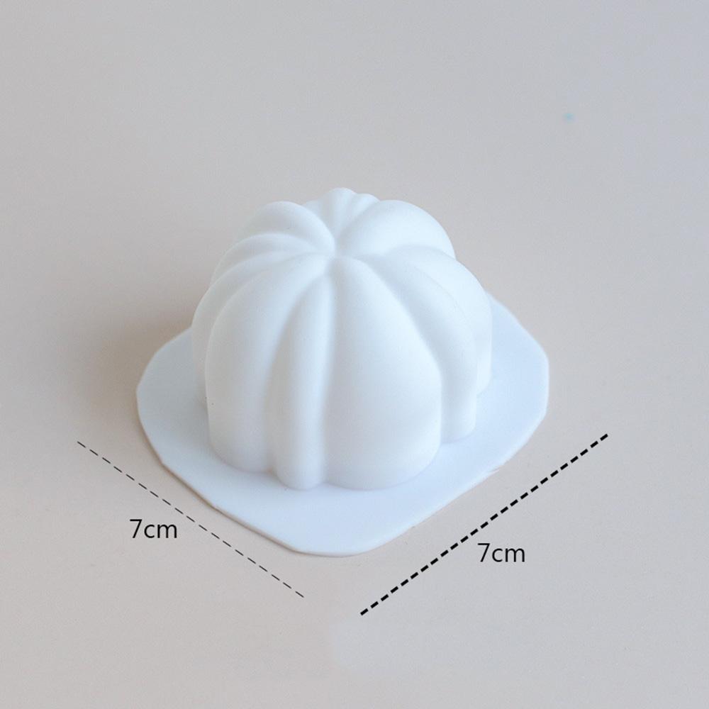 3D Candle  Making Halloween Decor Decoration Pumpkin Candle Candle Mold Mould Silicone Mold