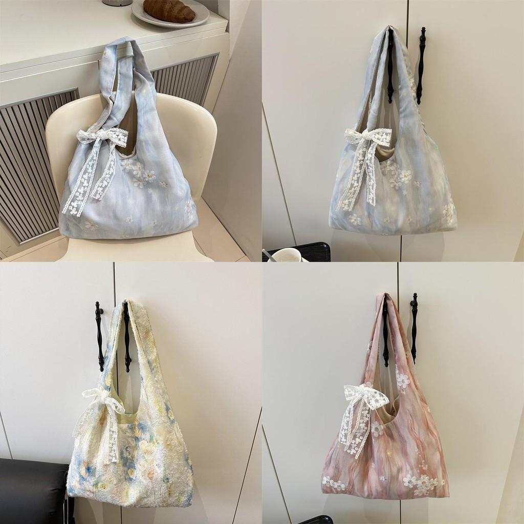 Elegant Embroidery Bag With Nylon Material For Daily Casual Use