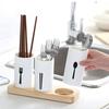 Suteki Life Chopstick Stand, Drainer, Spoon, Fork, Knife, 3-Piece Set, Nordic Style Kitchen Storage