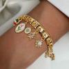Braccialetti Charm Italiani Fai da Te Catena di Base Bracciale in Acciaio Inossidabile Moduli Assemblati Versatili Regalo Ideale 9mm Universale Dropshipping