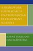 Kniha A Framework for Research On Professional Development Schools