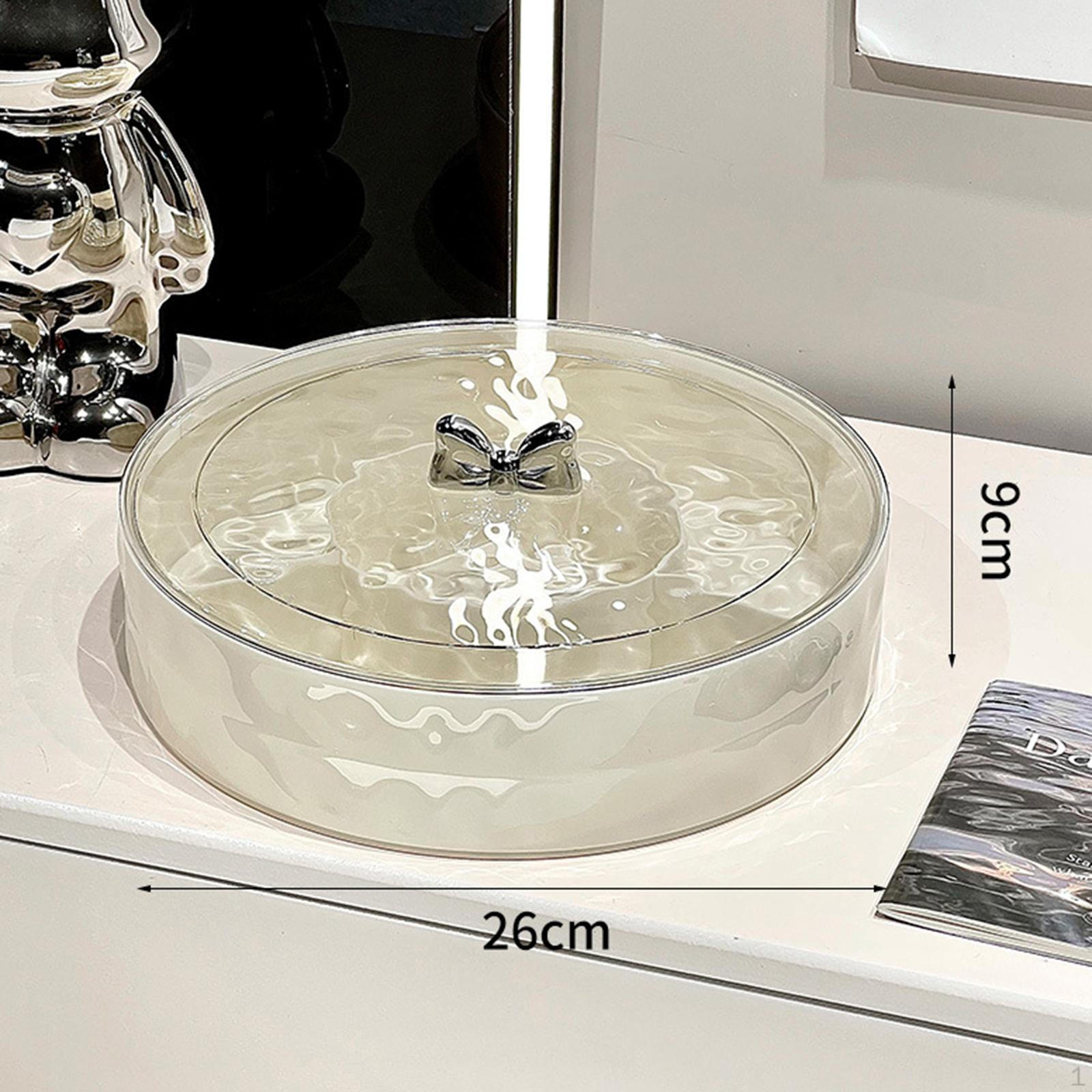 Многофункциональный лоток-органайзер для закусок и хранения в гостиную 1 Tier