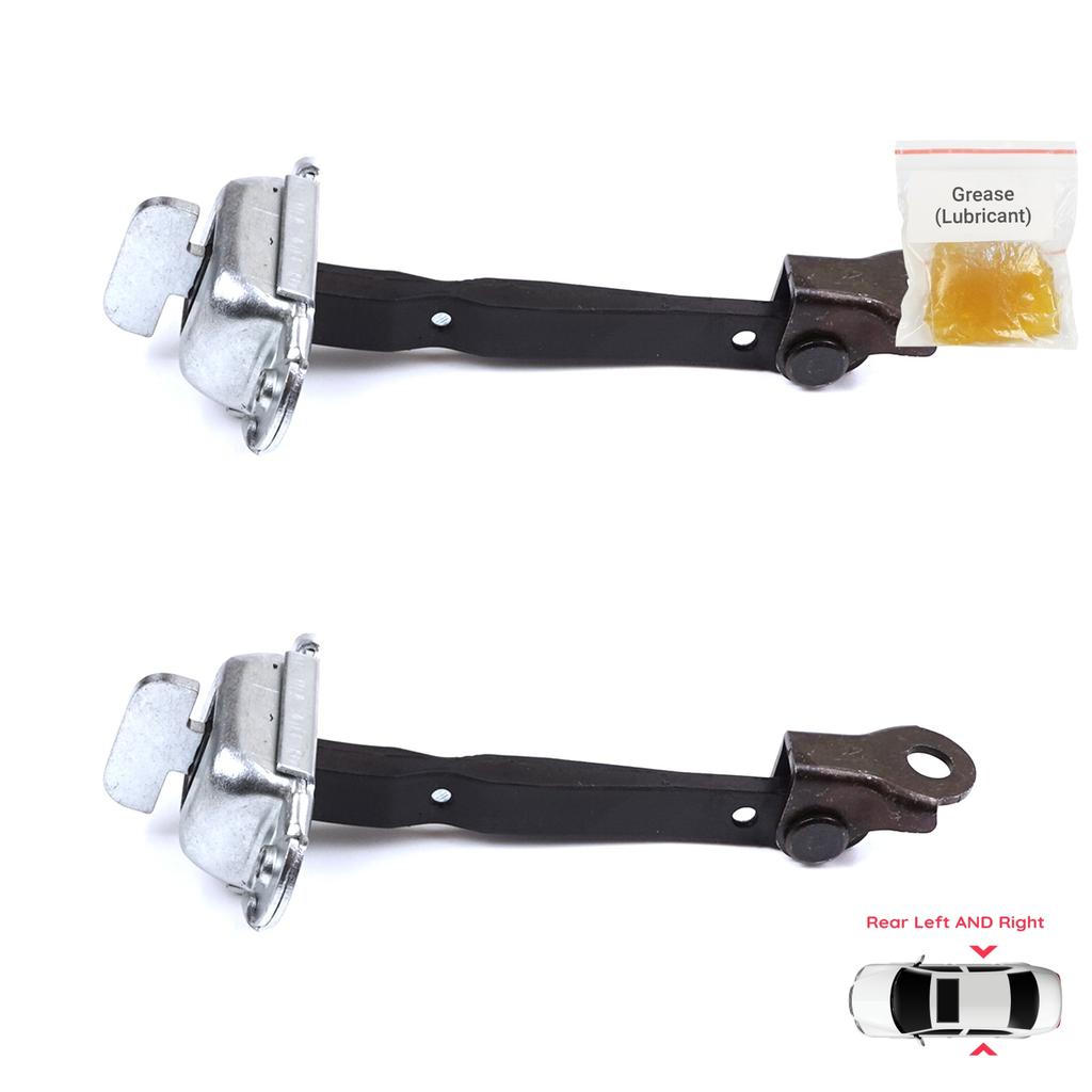 BDP1355-1 2 Pieces Rear Door Hinge Brake Stop Check Strap Limiter for Toyota Hilux MK7 N1 N2 N3 Fortuner MK1 N5 N6 2004-2015 686300K011