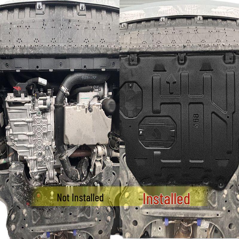 Защита двигателя Skoda Superb для Octavia, Superb, Kamiq, Yeti, Kodiaq: Оригинальная защитная пластина шасси