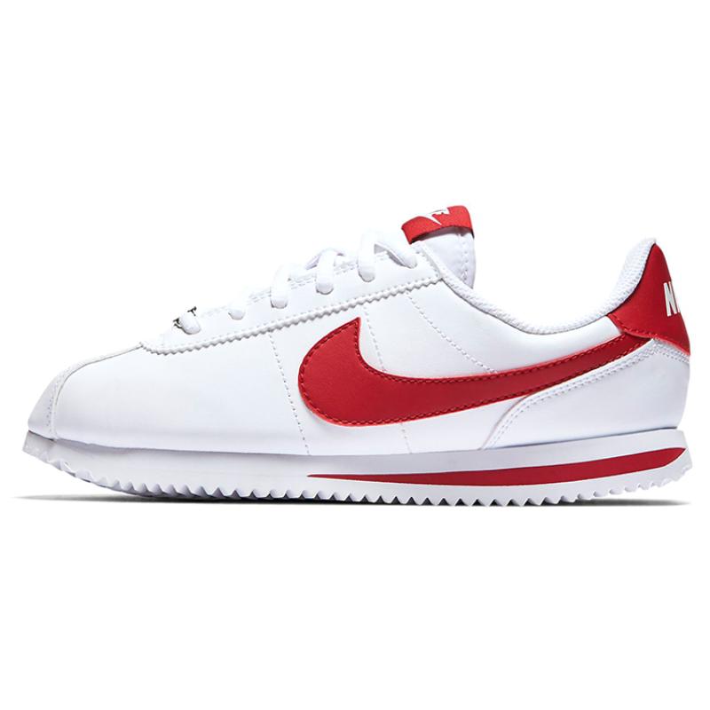 

Nike Cortez Basic SL White Gym Red GS Sneakers 904764-101 36