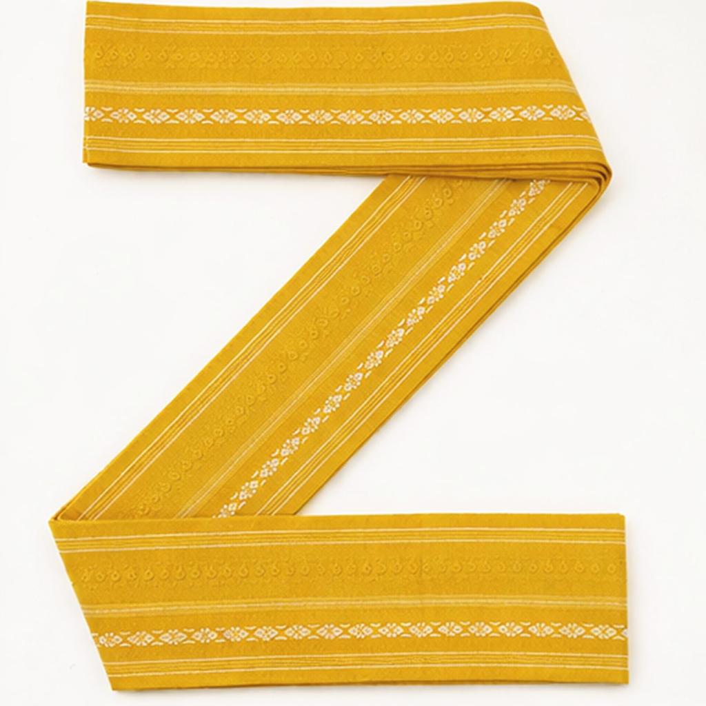 Obi Kenjo per Cerimonia Giapponese Tradizionale Legatura Oro [TOuWA] da Uomo (Sash), Cotone, Fantasia, Uomo, Gentiluomo, Yukata, Kimono, Kyudo, Abbigliamento,