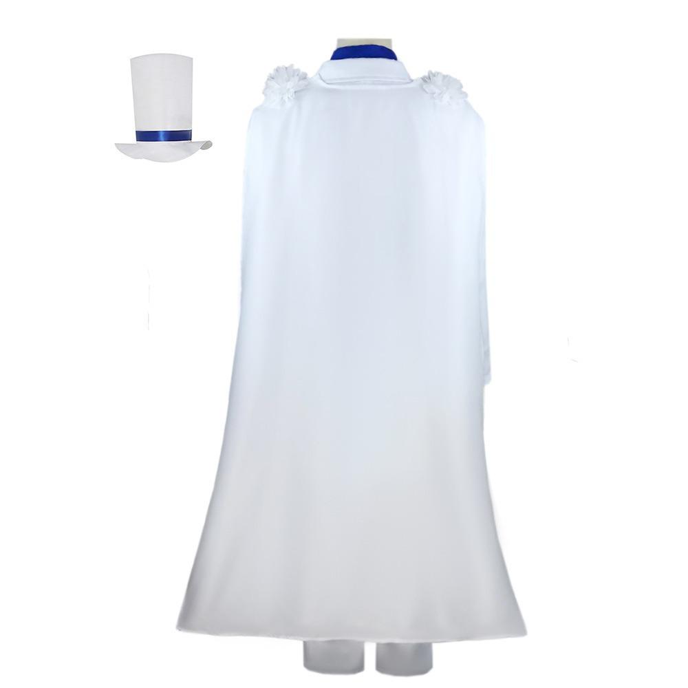 Kaitou Kid Anime Cosplay Costume Set for Role-Playing and Performance
