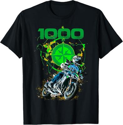 Japanese Z1000 Motorcycle TShirt 100 Cotton ONeck Short Sleeve Summer Casual Unisexs Tshirt Streetwear