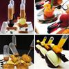 50-200pcs Plastic Cake Pipettes Mini Dessert Jam Dropper Macaron Pie Sauce Squeezer Ice Cream Cupcake Decor Juice Liquid Infuser