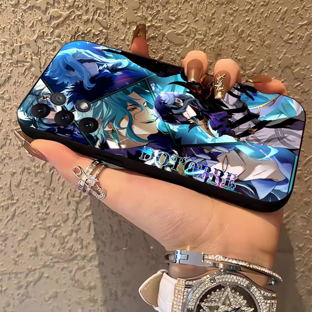 

G-Genshin Impact D-Dottore Phone Case for Samsung Galaxy A20,21s,22,31,32,52,71,80,A91,5G Colorful Cover Smartphone Pretty SamsungNote20