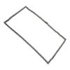 80 Links Drive Chain Replacement for 410 Type Wheel Cycling Chain Steel Iron Material