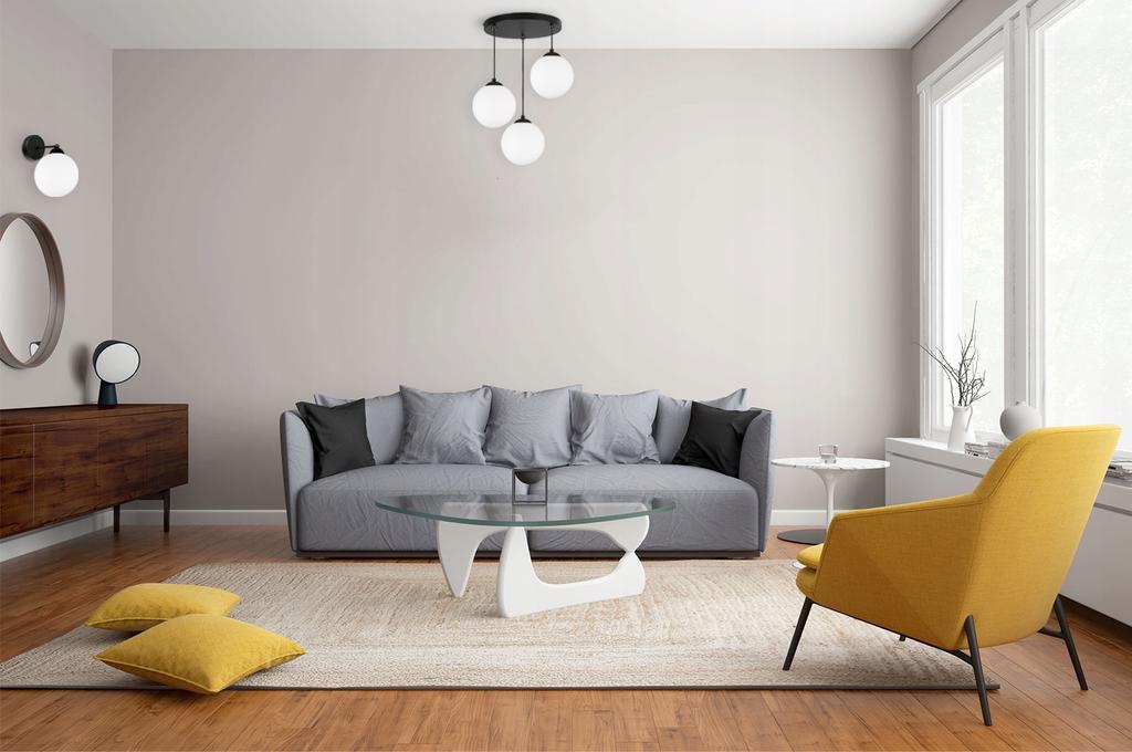 ELEGANT WALL LAMP CEILING BALL WHITE LED