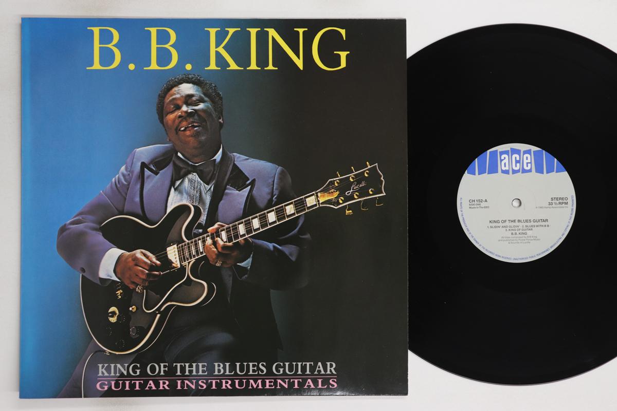 

LP Record BB KING - King Of The Blues Guitar-guitar Ins CH152 ACE 1985 Europe Blues Used