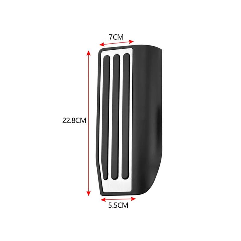 1pc Auto Interior Accessories Car Replaceable Foot Rest Pedal Non-slip Pad Cover for Land Rover Discovery 5 Range Rover Sport
