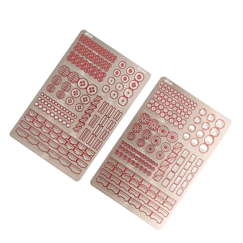 Gunpla Modification Parts Metal Parts Etching Parts Set 59 Type UME-STAR Detail-Up (Type & 60)