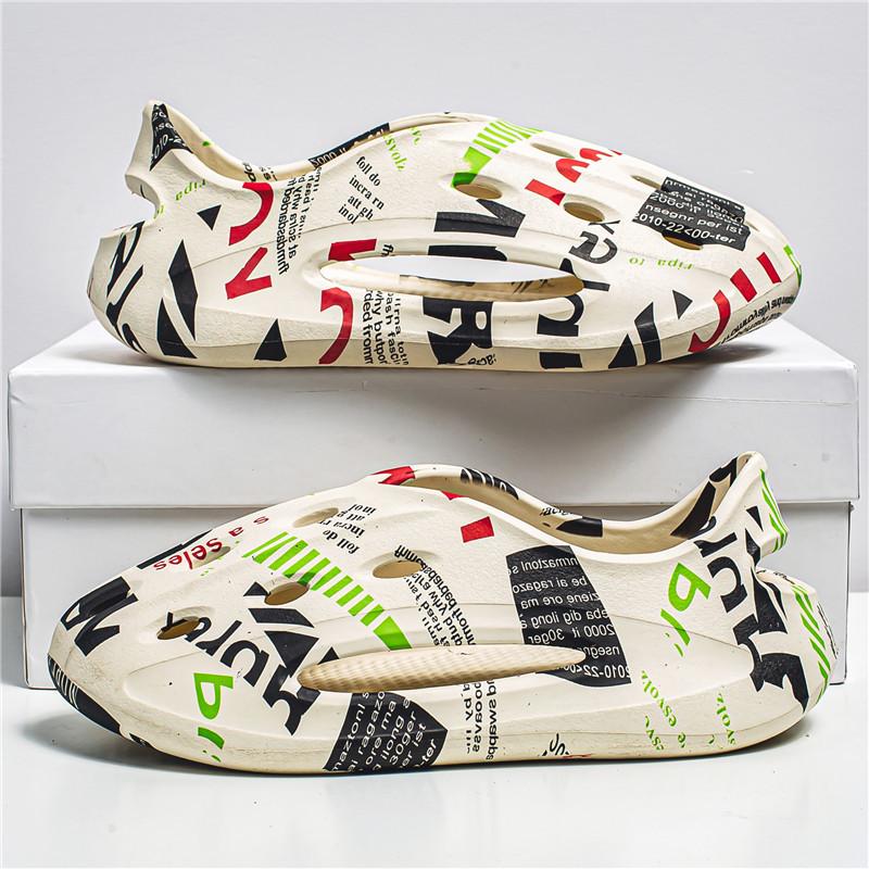 

EVA шаг на дерьмовые туфли летняя обувь большой размер пара сумка голова сандалии мужские дышащие повседневные пляжные туфли 45