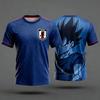 FamilyMatching Dragon Ball Z Goku/Vegeta Special Edition Football Jersey T-Shirt, Japanese Anime T-Shirt, Sports T-Shirt