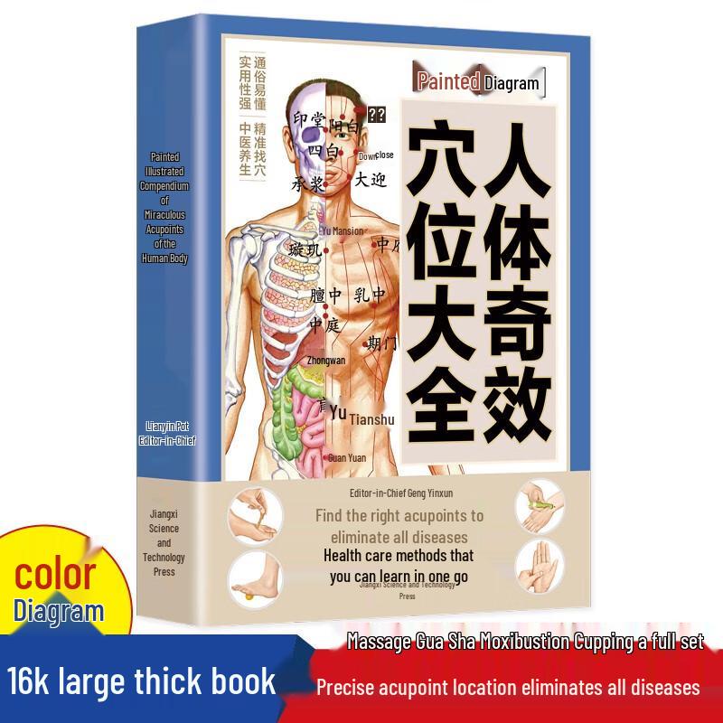 Traditional Chinese Medicine Acupoint & Materia Medica Book Set