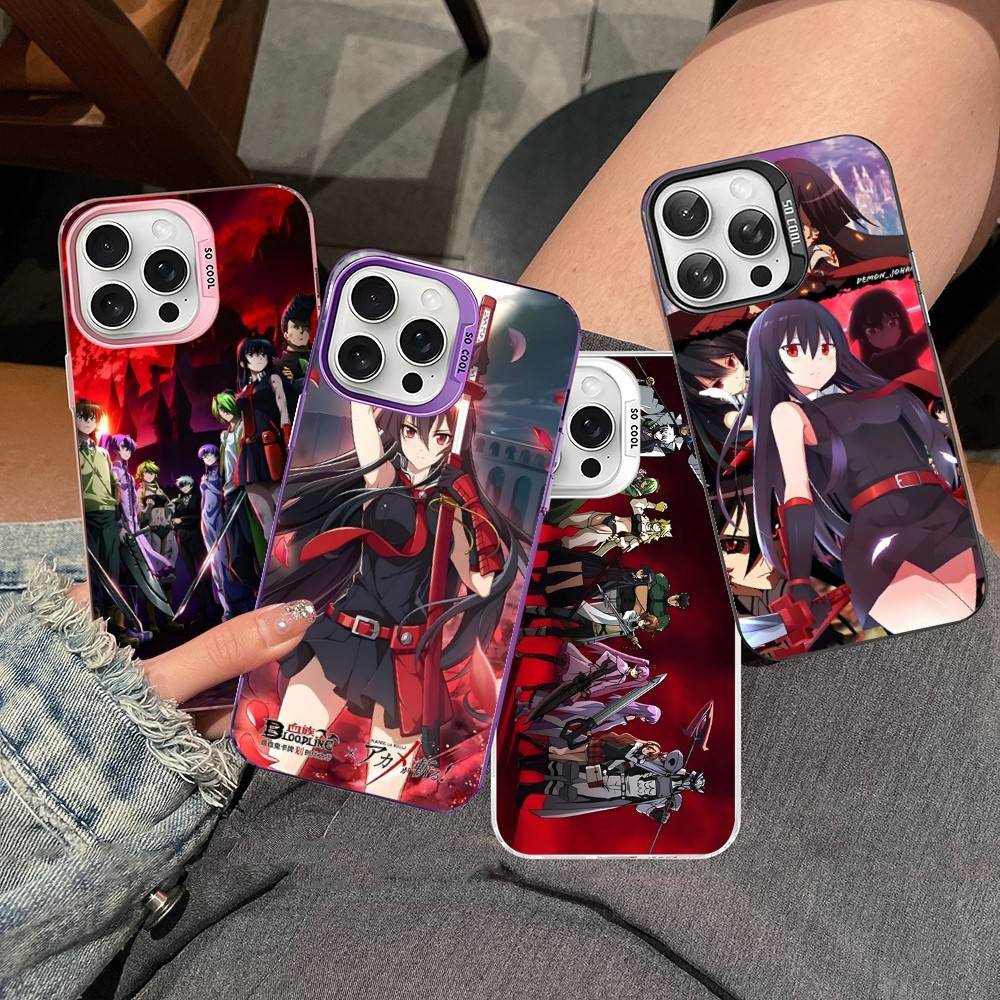Anime Akame Ga Kill! Phone Case For iPhone 17 16 15 14 13 12 11 Pro MAX Matte Shockproof Back Anti Fall Matte Cover