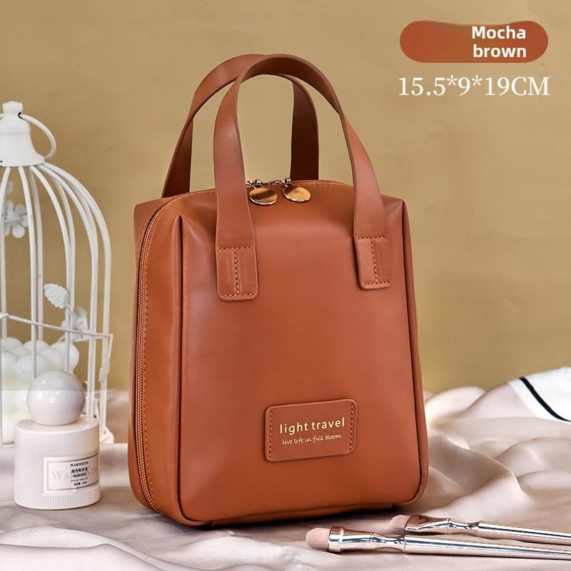 

Большое отверстие, классифицированный карманный дизайн, дорожная косметичка, косметичка большой вместимости, высококачественная портативная сумка, открытая сумка для мытья с перегородкой