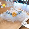 Fashion Small Flower Cats Collar Lace Bib Lace Pet Collar Bib Sweet Cat Necklace