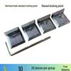 4-Piece Thermal Break Aluminum Lock Set: Inward-Opening Tilt Window Stoppers & Insulated Door Latches