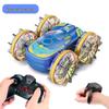 Amphibious 4WD Gesture-Control Stunt Car: Double-Sided Off-Road Tumbling Remote Control Toy for Kids