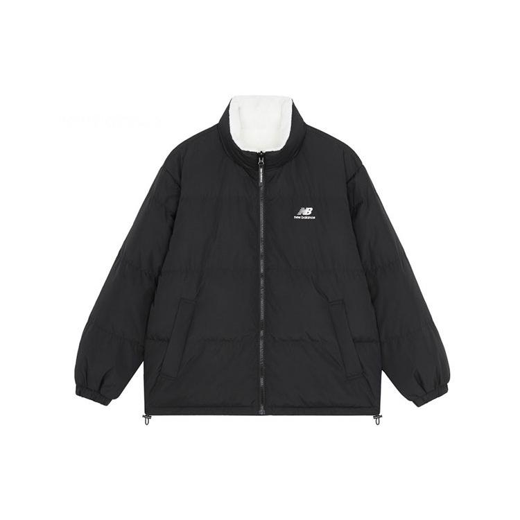 New Balance Logo Print Jacket Asia Sizing  Black White  Unisex 5PB43153-BK XS