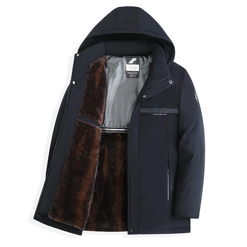 

Мужская свободная повседневная хлопковая куртка однотонная короткая зимняя теплая куртка 4XL