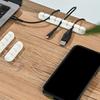 Cable Organizers Clip Multiple Surfaces Cord Holder For Desk Wall Computer Strong Adhesive Wire Management