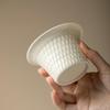 Dingware Ceramic Dragon Scale Gongfu Tea Set with Gaiwan, Anti-Scald Tea Bowl, and Custom Cup