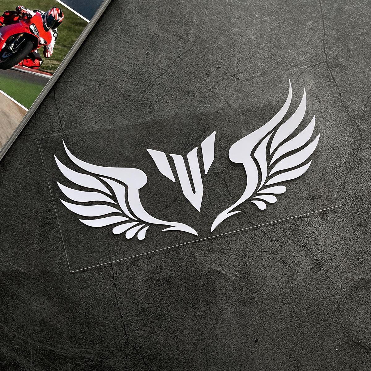 

MT Wing Logo светоотражающие наклейки для мотоциклов Декор топливный бак лобовое стекло шлем аксессуары наклейка для Yamaha MT07 MT-09 mt 03