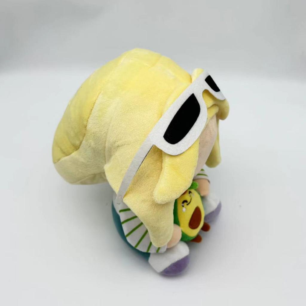 Cute Avocado Playz Plush Doll Birthday Game Avocado Playz Stuffed Toys Fans Collect Home Decoration Holiday Gifts Toys