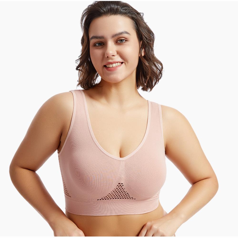 Beautiful Back Sports Bra Shockproof Running Fitness Anti-sagging Upper Collection Soft Support High-strength Women's Yoga Vest